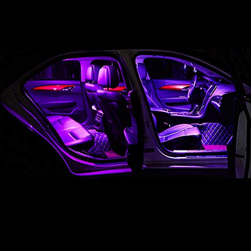 Bombilla LED interior para Mazda 6 GH 2007-2012 luces de lectura y maletero 12v 6 uds 4