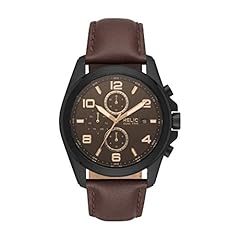 Brown Leather/Black