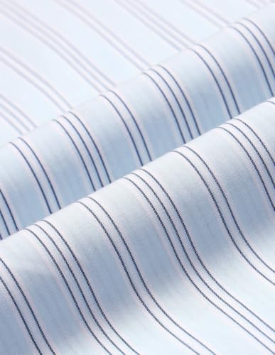 Image of Arrow Men Slim fit Cotton Striped Long Sleeves Cutaway Collar Shirt