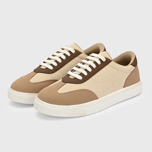 Image of Centrino Women Sneaker | Cushioned Insole for Comfort | Stylish Lace-Up Design | Perfect for Casual Outfit for Girls (9244)