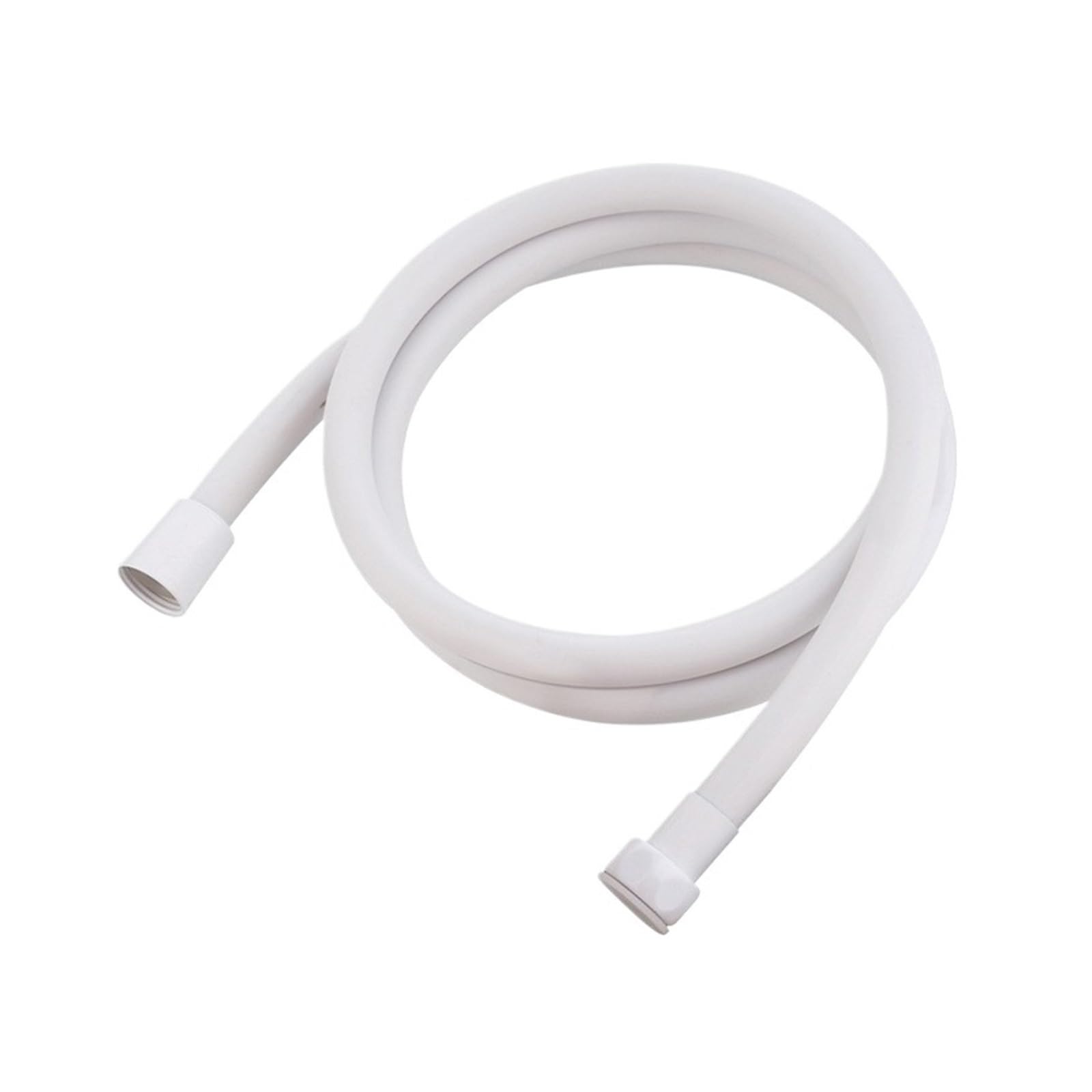 Manguera de ducha flexible de repuesto para cabezales de ducha de baño, manguera de ducha de 1,5 m (blanco) - Ideal para una fácil instalación y una mejor experiencia de ducha