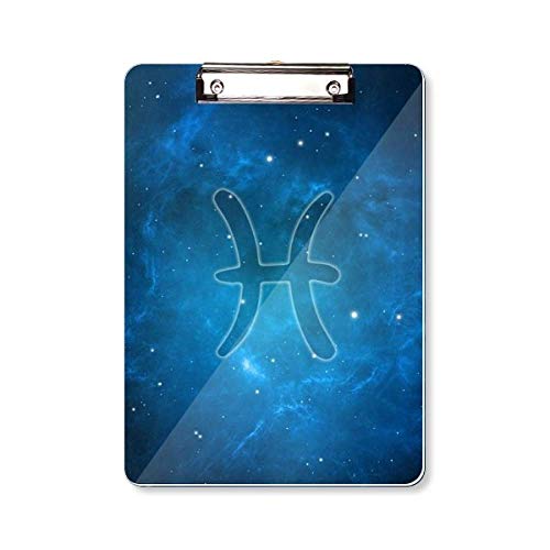 Porte-bloc A4 Poissons nuit étoilée pour organiser vos notes