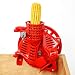 Maximizer Corn Sheller (Red), Manual Hand Crank Thresher, Walnut Shucker/Huller …