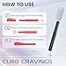 Natural Nicotine-Free & Tobacco-Free Smoking Alternative, Non-Electric Craving Relief, Quit Smoking Aid with Biovikoting (Cool Menthol) - Pack of 6