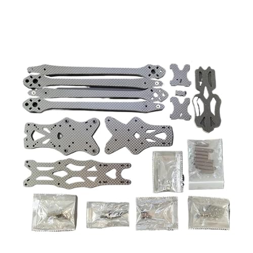 APEX-8 �J�[�{���t�@�C�o�[�t���[���L�b�g 8�C���` 362mm/9�C���` 390mm �z�C�[���x�[�X 5mm�A�[�� FPV�t���[�X�^�C�����[�V���O�N���b�h�R�v�^�[/�h���[�����f���ɓK��(9 inch No Print)