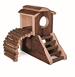 Madera natural Trixie 6113 Casita Mats Natural Living, 17 x 17 x 10 cm