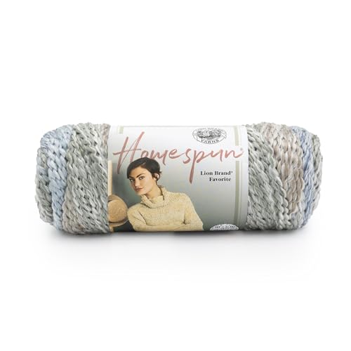 Image of Lion Brand Yarn 790-225 Homespun Yarn, Beachside Stripes