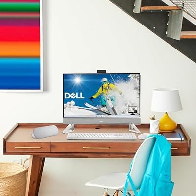 Dell Inspiron All-in-One Touch Screen Desktop Computer, 27 LED Low Blue Light Display, 14th Gen Intel Core7 150U, 32GB RAM, 1TB PCIe SSD, Wi-Fi 6, USB-C, HDMI, Wireless KB & Mouse, Windows 11 Pro