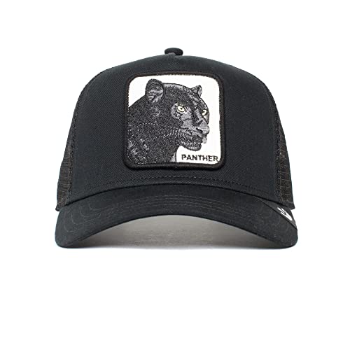 Goorin Bros. The Farm Core Unisex Adjustable Mesh Snapback Trucker Cap, Black (Panther), One Size #TOP1