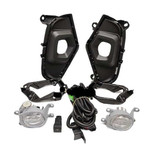 Couvercle de phare antibrouillard RAV4 protection calandre avant - 3