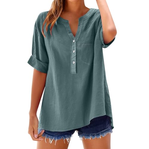Camisetas Mujer Verano Manga Corta Blusas Y Camisas Caqui Blusa De Verao Mujeres Top Elegante Ropa Hippie Cortas Vestir Xs Camiseta Japonesa Camisa Negra Vestido Casual