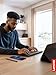 Lenovo Multi-Device Wireless Bluetooth Keyboard, Connect Up to 3 Devices Simultaneously, Compatible with iOS, Android, Windows, Slim Profile, Rechargeable, 60-Hour Battery Life, Iron Grey