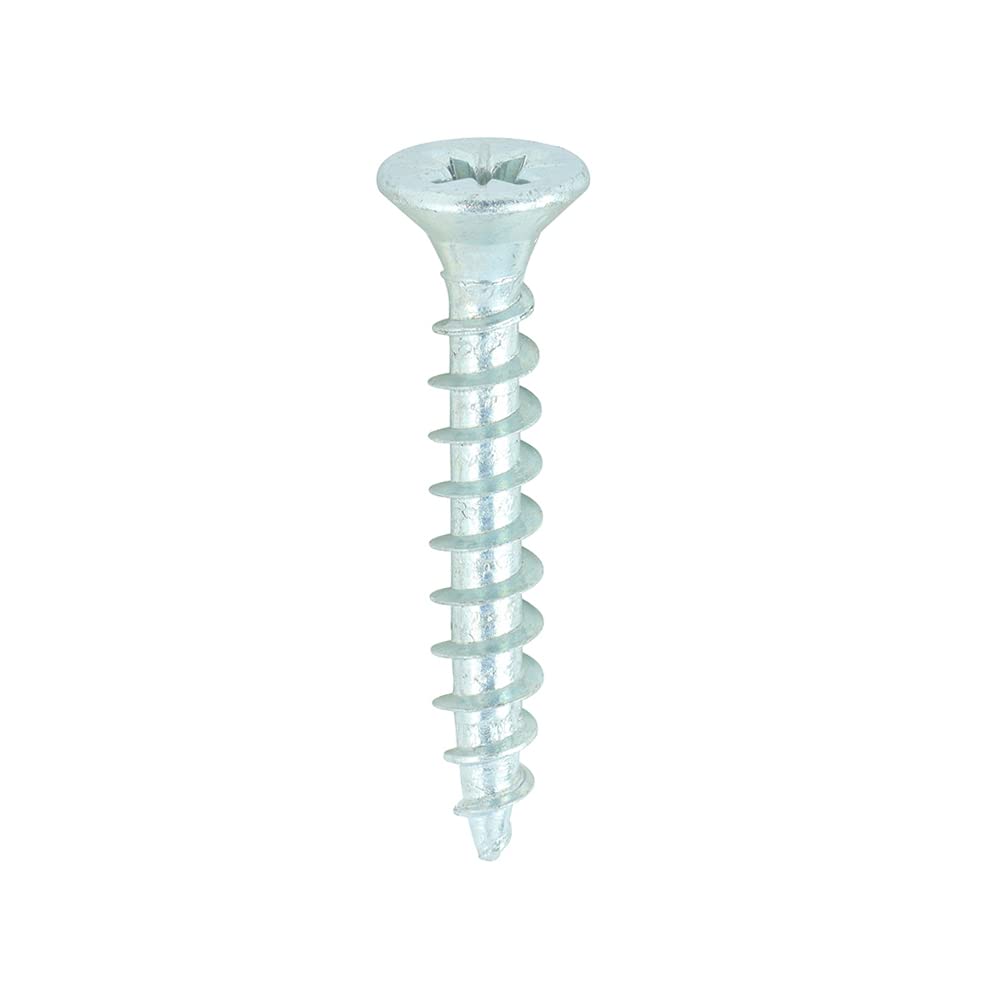 TIMCO Solo Chipboard & Woodscrews - PZ - Double Countersunk 4.5 x 30 - Zinc - Box of 200