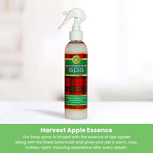 Best Shot Scentament Spa Botanical Body Splash, Body .Spray Conditioner For Pets, Cat And Dog Cologne Spray, Harvest Apple, 8 Oz. #TOP4