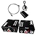 Easyday Digital to Analog Audio Converter with Digital Optical Toslink and S/pdif Coaxial Inputs and Analog RCA and AUX 3.5mm (Headphone) Outputs - 5 Foot Heavy Duty Optical Toslink Cable