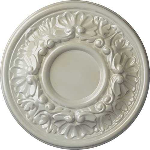 Ekena Millwork CM07ODFBS 7-1/2" x 1-1/8" Odessa Ceiling Medallion, Flash Blue