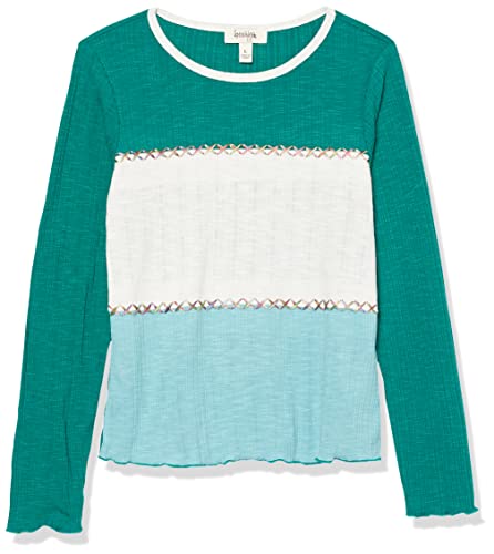 Speechless Girls' Long Sleeve Knit Rib Top