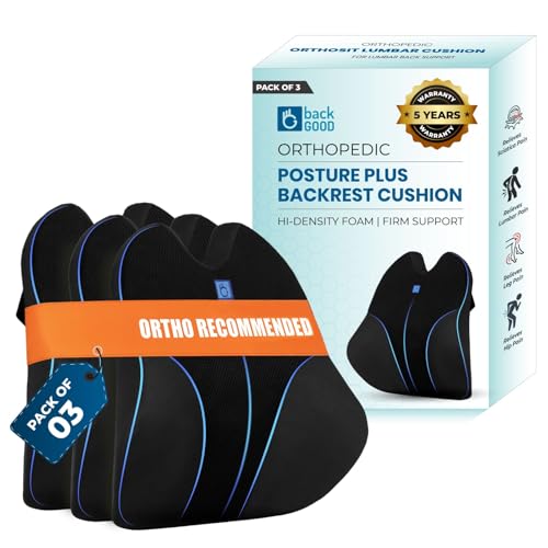Image of Adjustable Posture Plus (Small) (L - Black (Set of 3)) | 5-Yr-Warranty |