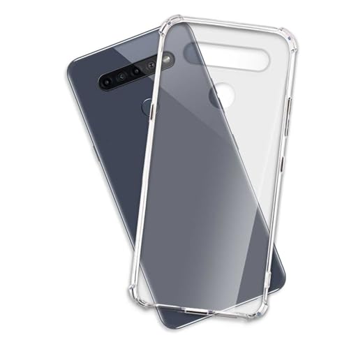 mtb more energy® Hülle Soft Armor kompatibel mit LG K51S (LM-K510, 6.55'') - Anti Shock Verstärkung - 1,5mm TPU - Schutz-Hülle Cover Tasche Handyhülle