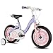 JOYSTAR 12 Inch Kids Bike with Training Wheels for 2 3 4 Years Old Girls, Toddler Cycle for Early Rider, Child Pedal Bike, Children Purple