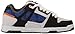 DC Men's Stag Causal Skate Shoe, White/Black/Orange, 11.5