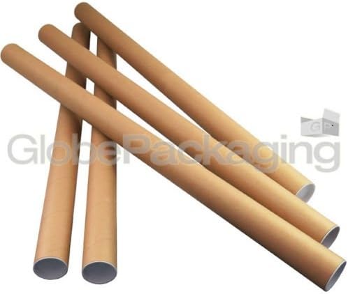 25 x A3 Quality Postal Tubes Poster 330mm x 50mm Rolls + END CAPS