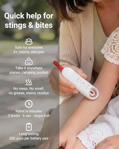 iHealth D Itch Stick Mosquito Bite Healer for Relief 3 Heat Modes - image 2