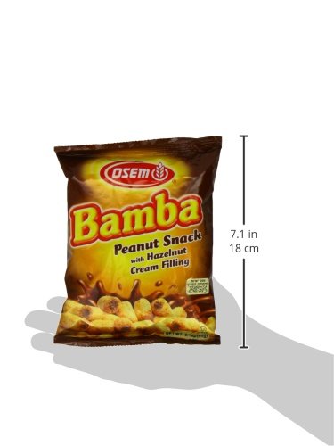 Bamba Hazelnut Cream Peanut Butter Snacks All Natural Peanut Butter Pb Corn Puffs, 2.1Oz Bag (Pack Of 18) #TOP2