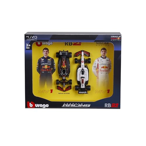 Image of Bburago 1 /43 Racing - Red Bull RB21 2PK Collectible Models for 14+ Age