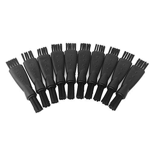 Bonayuanda 10pcs Replacement Double Ended Electric Shaver Cleaner Razor Cleaning Brushes