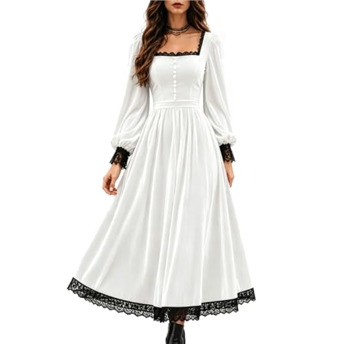 Vestido medieval de terciopelo premium con falda fluida y corsé integrado elegante