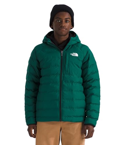 The North Face Perrito Hooded Chaqueta reversible para niños Evergreen 176