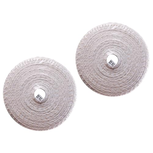 PHENOFICE Rollo de Malla para Carne de Res y Jamón, Red Enrollable de Hilo de Algodón, 2 Rollos de 5 M 16 Agujeros, Red para Ahumar y Cocinar Muslos de Pollo, Utensilio para Asar y