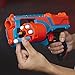 Nerf Elite Strongarm orangefarbener Blaster – Rotationstrommel, Schnellfeuer, 6 Nerf Elite Darts – für Kinder, Teenager, Erwachsene