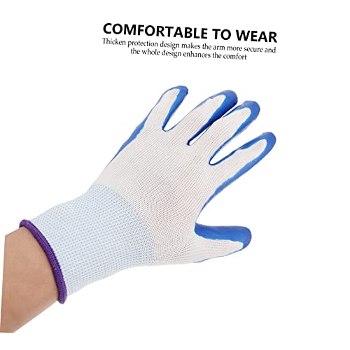 Angoily 4 Pares De Luvas Anti-Mordida Luvas De Luvas De Mordida De Cachorro Luvas De Proteção Luvas