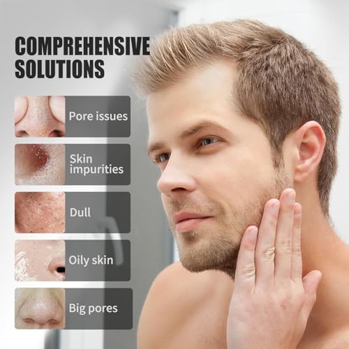 JVR Peel Off Face Mask, Charcoal Peel Off Black Mask, Facial Mask for Surface Cleansing For Men & Women, All Skin Types, 8.46 oz (240 g)