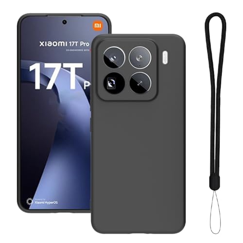 �X�}�z�P�[�X For Xiaomi 17T Pro ���e�ی�P�[�X HYFAFA TPU�f�� �J�o�[ �����݌v �ϏՌ��� �y�� ���^ �_�炩����G�� ����~�� �w��h�~ �S�ʕی� Xiaomi 17T Pro�Ή��ی�P�[�X�i�u���b�N�j