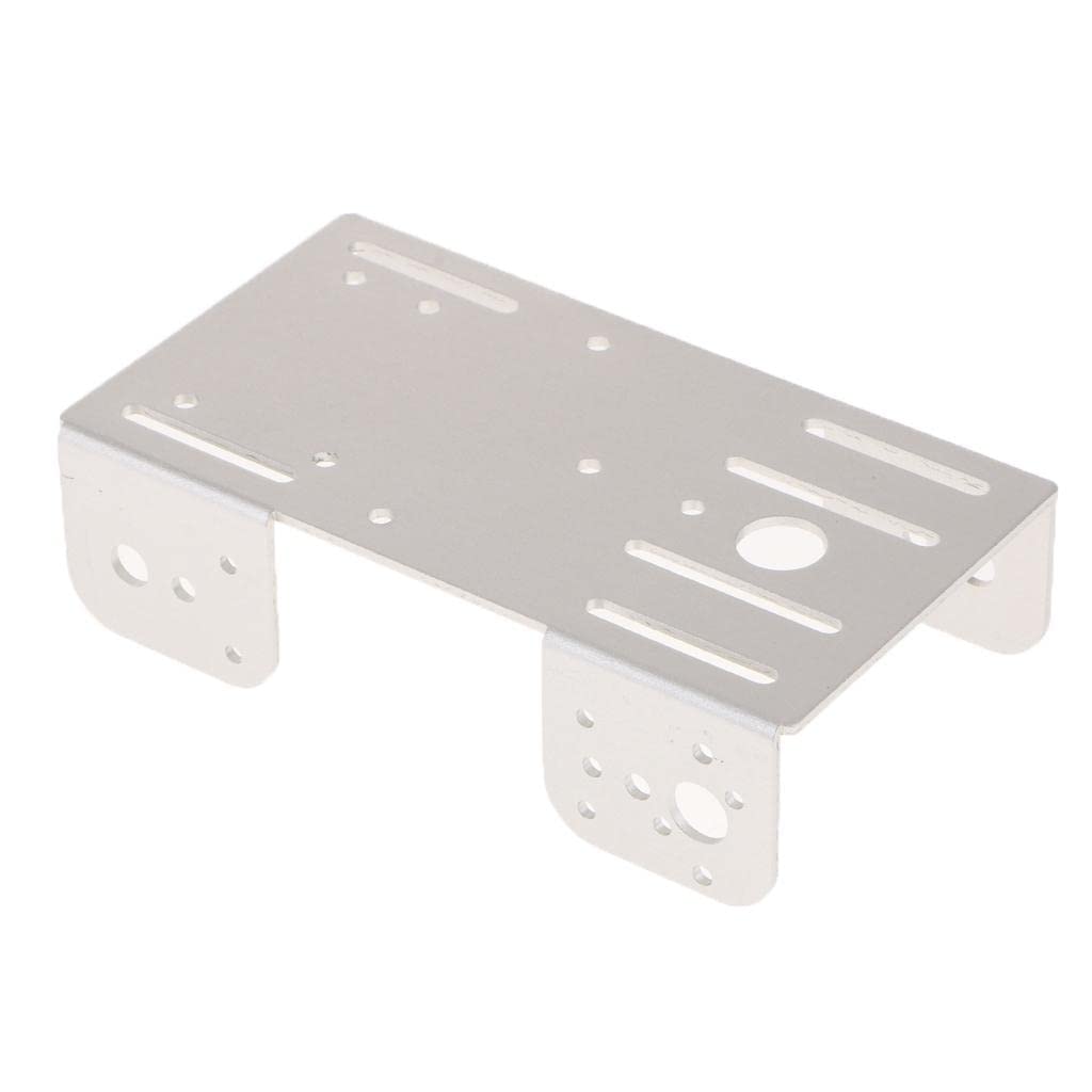 DIY Roboterchassis Kit Motor Raupenfahrzeug, Silber