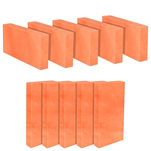 Pure Himalayan Pink Salt Tiles 8" x 4" x 1" for Home Improvement, DÃ©cor, and Therapy | Use Salt Bricks for Building Salt Wall (Pack of 100)