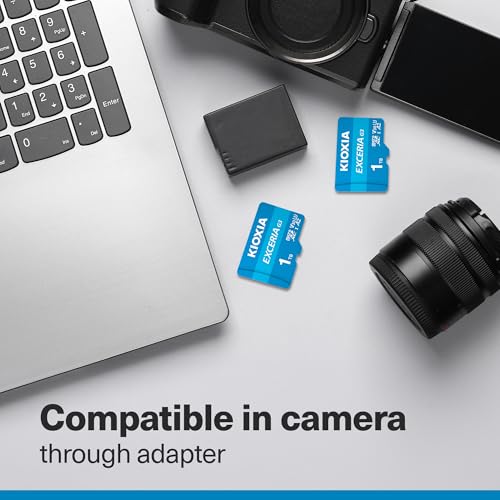 Image of KIOXIA EXCERIA G3 256GB MicroSDXC Memory Card | UHS-I U3, A2, V30 | Up to 160MB /s R, 50MB /s W | Made in Japan | 4K Video | Waterproof & Shockproof | 5-Yr Warranty