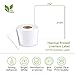 Anylabel 2-1/4 inch Thermal Printed Linerless Label for Digi Zebra Bizerba Electronic Scale Printer (18 Rolls, 215 feet/Roll)