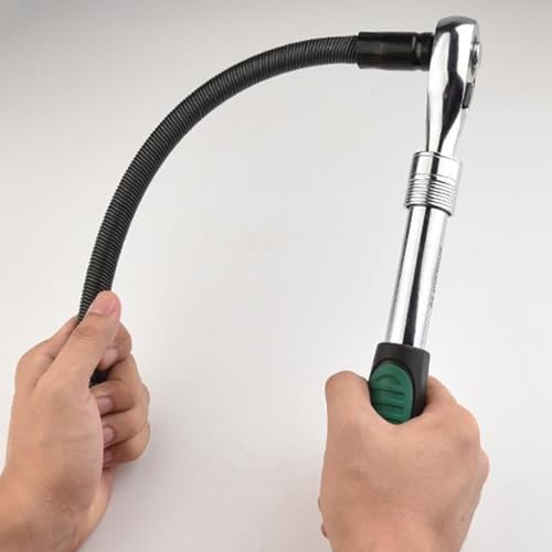 Llaves de vaso con eje flexible de 250 mm para tuercas difíciles en motor 5