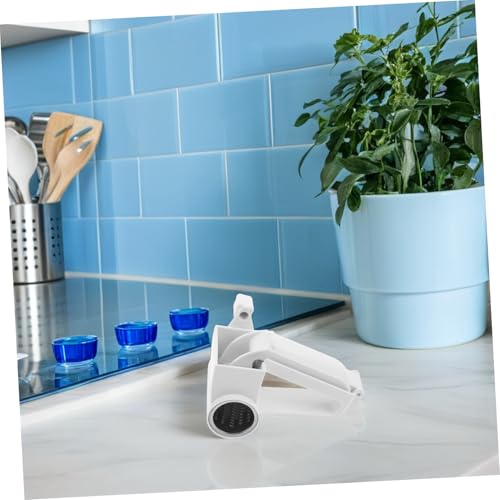 Rallador giratorio de queso Lurrose 2 pcs blanco miniatura 5