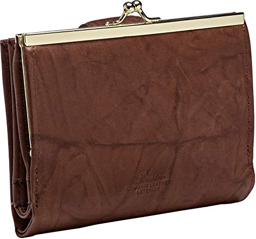 Buxton Rfid Double Cardex Wallet One Size Mahogany Brown #TOP1