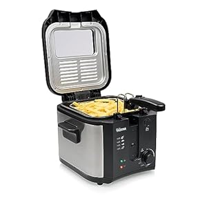 Tristar Friteuse, 2,5 l volume, inklapbare handgreep, Cool-Touch-handgrepen, 1600 W, FR-6878, zilver
