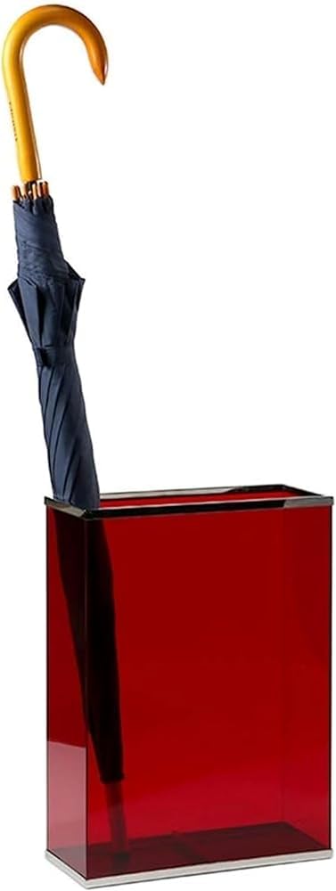 FCXWEVR Modern Acrylic Umbrella Stand - Transparent Entryway Holder Rack for Indoor Decoration Stylish and Functional Umbrella nizer for Home and Office Use