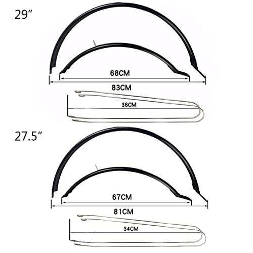 Parafango Bici Parafandi for biciclette anteriore