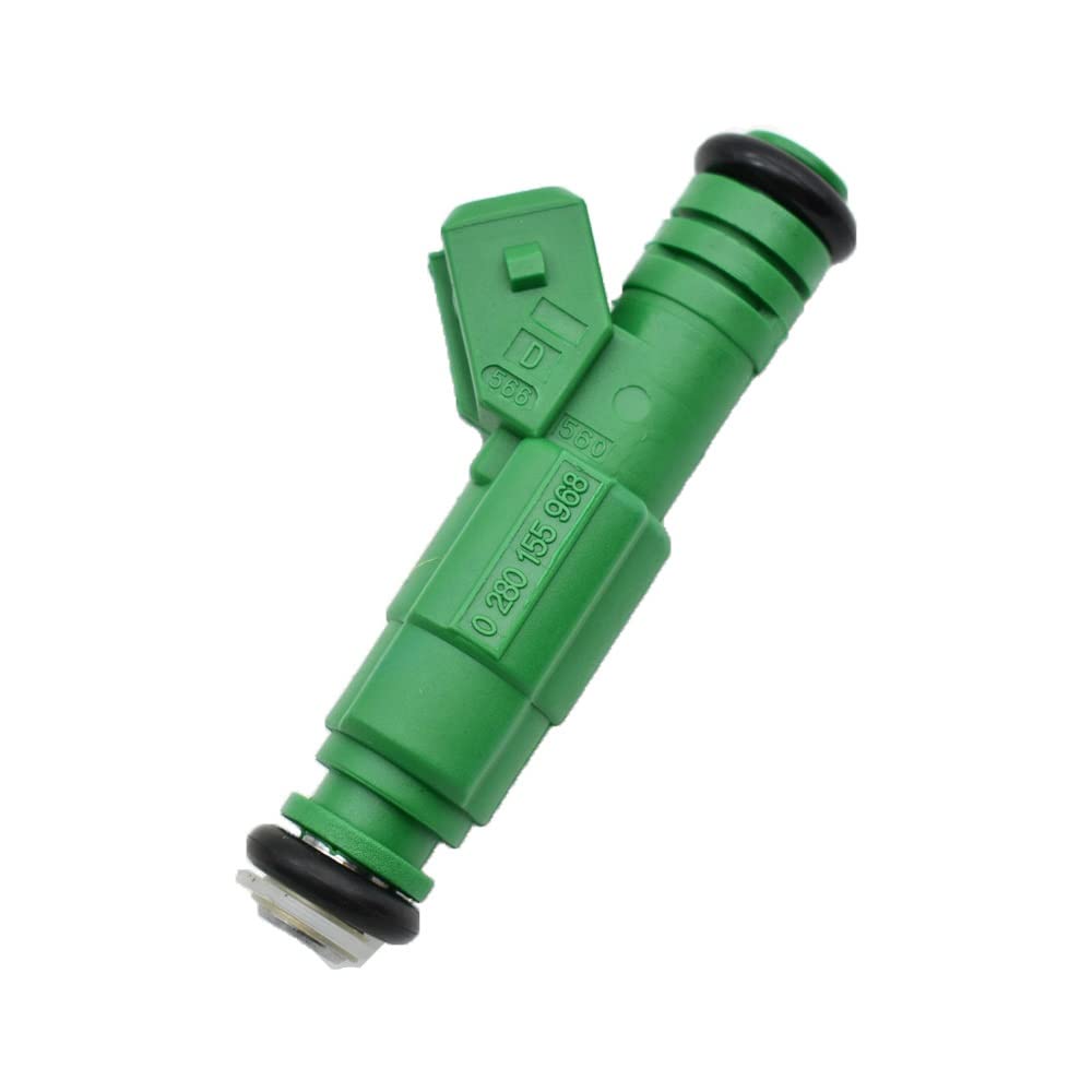 Inyectores cableado 4PCS 440CC 0280155968 Inyector De Combustible para A4 S4 TT 1.8L 1.8T TK-FI440C968-4 Inyección de Combustible