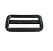 10 Pcs 2 Inch Plastic Triglides Slides Black Plastic Adjuster Fastener for Camping Bag Belt Webbing Strap Backpack Bag (50mm, Black)