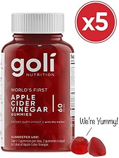 World's First Apple Cider Vinegar Gummy Vitamins by Goli Nutrition - Immunity, Detox